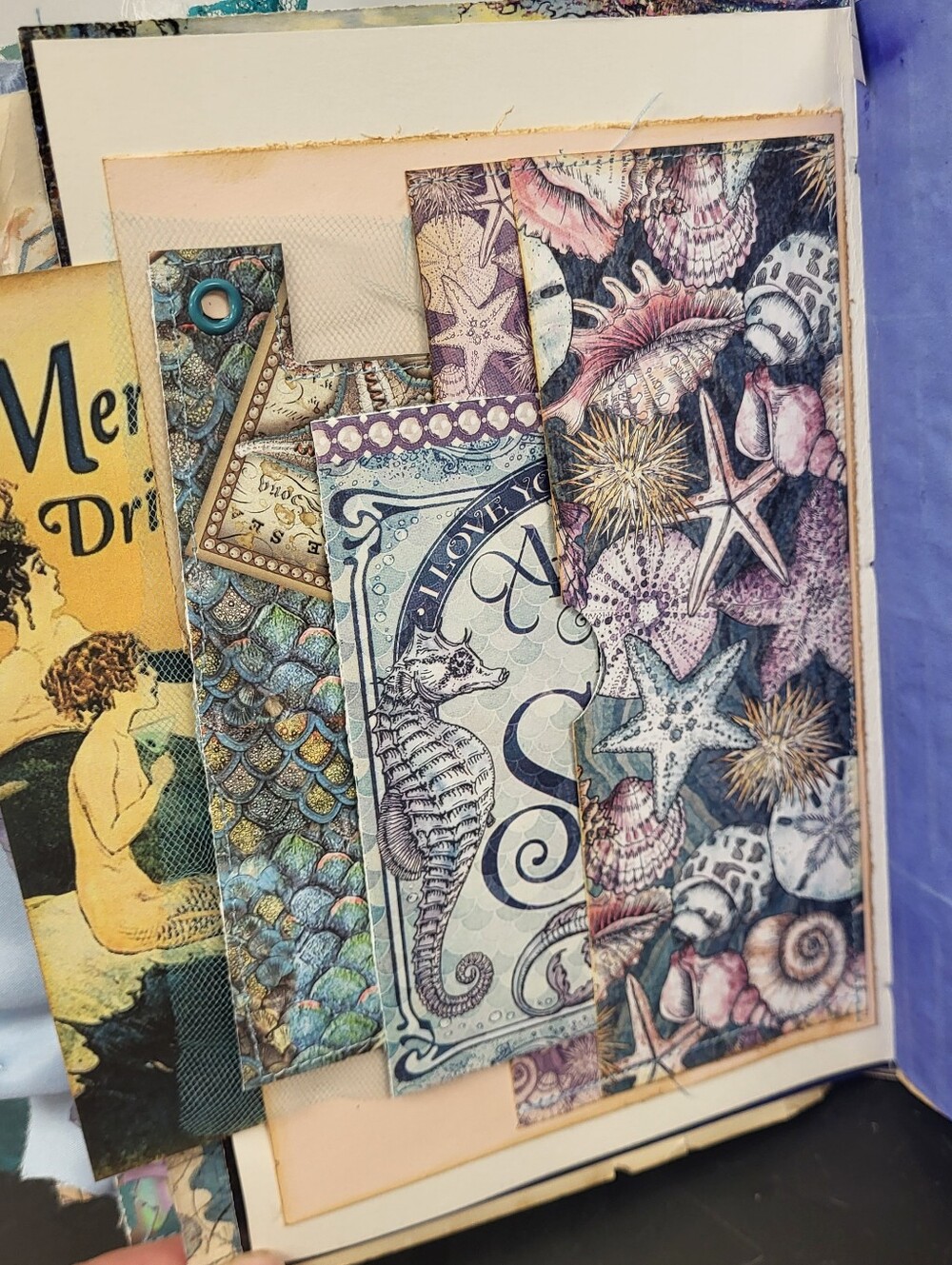 Mermaid Junk Journal - Picture 4 of 14